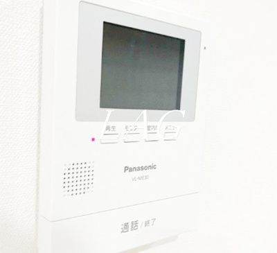 【セキュリティ】 | ＣＢ大岡山ヴェルデ | モニター付インターホンです。
