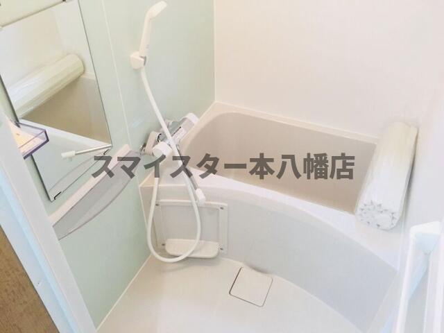 フラットテラスの浴室