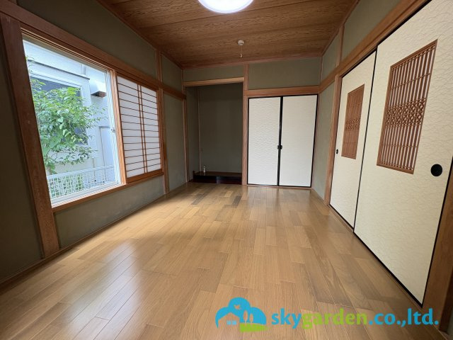 茅ヶ崎市東海岸南２丁目　中古戸建の洋室|和洋室