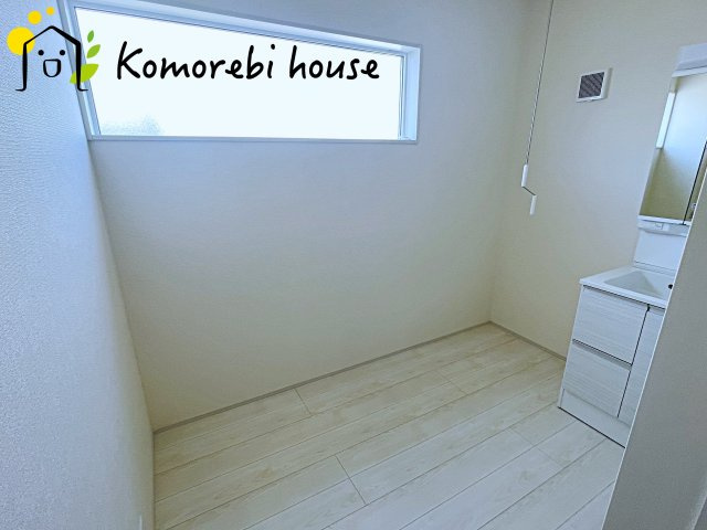 蓮田市緑町　新築一戸建て　リーブルガーデン　01のランドリースペース|ランドリスペースです