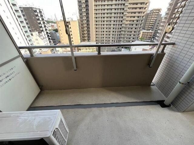 エルフラット板橋本町のバルコニー
