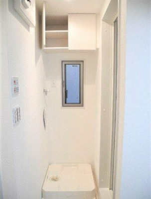 【設備】 | レユシールドミール | 室内洗濯機置き場。
