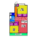 【間取り】 | プレシアＭの間取り