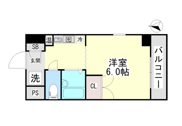 ロジュマン六甲の間取り