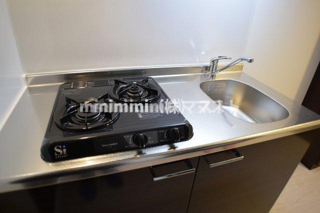 大阪市大正区三軒家東１丁目の賃貸マンションのキッチン