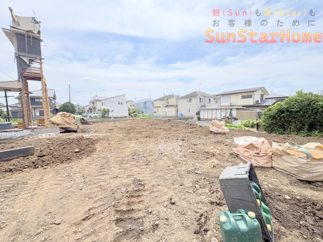 【サンスターホーム】青梅市千ヶ瀬町3丁目　新築戸建148坪の外観