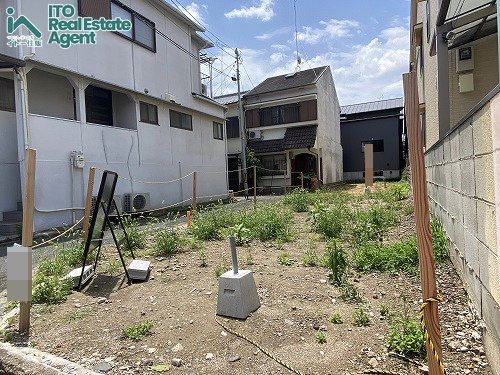 紫竹上竹殿町 建築条件付き 土地の外観