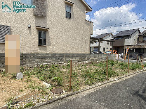 紫竹上竹殿町 建築条件付き 土地の外観