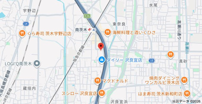 【地図】 | 第二マンション南茨木