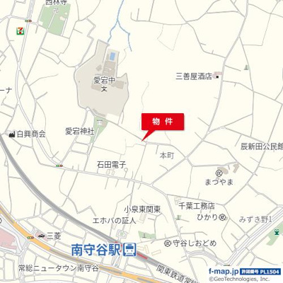【地図】 | 本町4354－1貸地