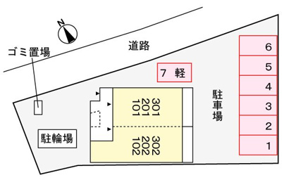 【駐車場】 | ルノン