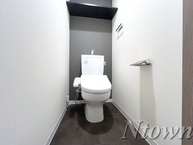 【トイレ】 | S-RESIDENCE高岳clarity | 落ち着いた色調のトイレです