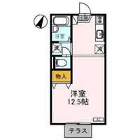 【間取り】 | ブライトソレム | お部屋の間取りです