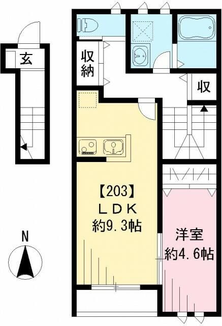 クラフトフォレストの間取り
