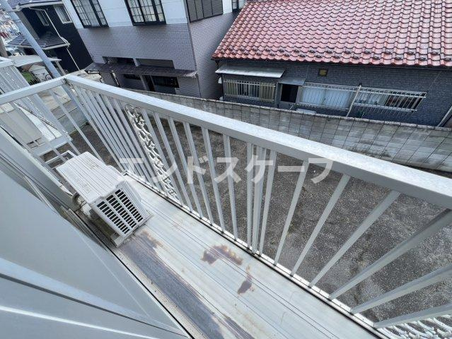 ハイツ理歩Ｂのバルコニー|高崎、前橋のお部屋探しはエンドスケープまで！お客様の理想お聞かせ下さい♪