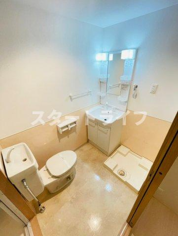 大阪市淀川区西宮原１丁目の賃貸マンションの洗面所