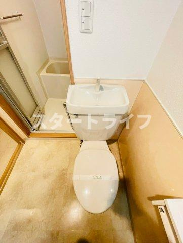 大阪市淀川区西宮原１丁目の賃貸マンションのトイレ