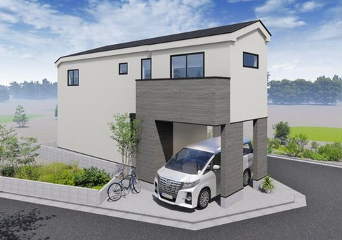 練馬区春日町3丁目　開放感抜群　三方道路の限定1棟　
