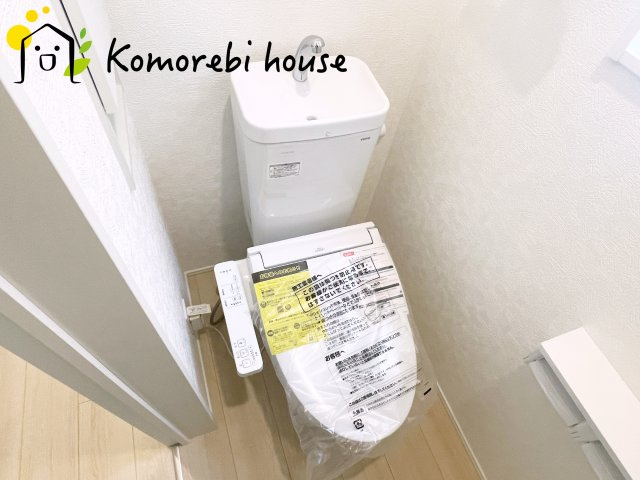 さいたま市見沼区春岡　第16　新築一戸建て　CRADLE GARDEN　01のトイレ|2026.9.8撮影