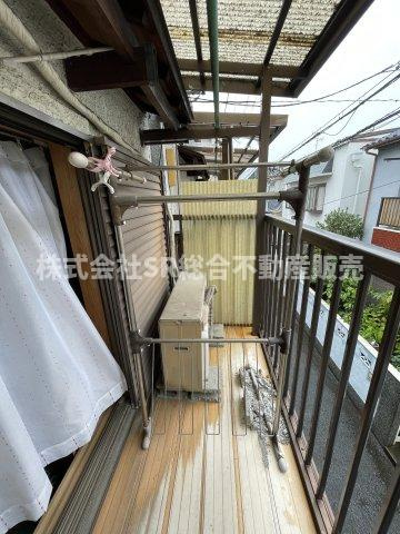 花園西町2丁目中古戸建のバルコニー|陽当たり・通風良好でお洗濯物も乾きやすいです！