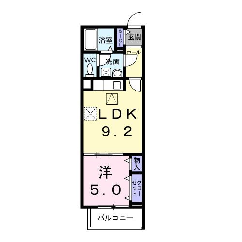 ヒカルサ尼崎若王寺の間取り