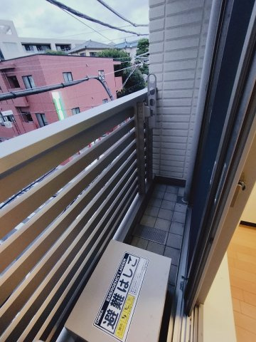 エクセル千鳥町のバルコニー