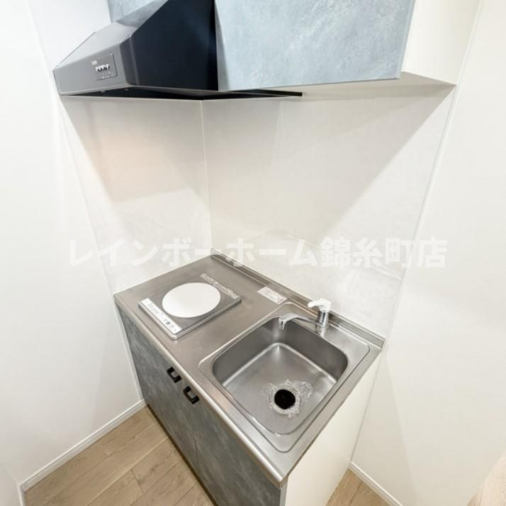墨田区八広２丁目の賃貸マンションのキッチン