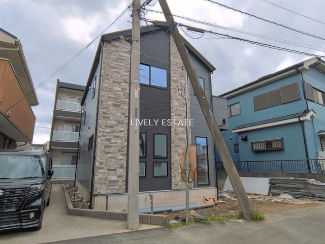 草加市遊馬町 新築分譲住宅の外観