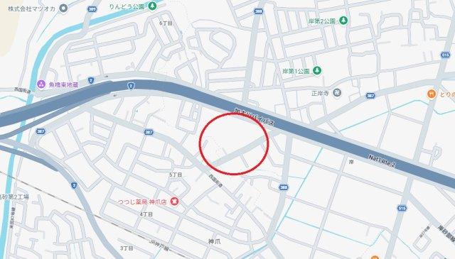 ローレルコート加古川　　　JR「宝殿駅」徒歩14分の地図