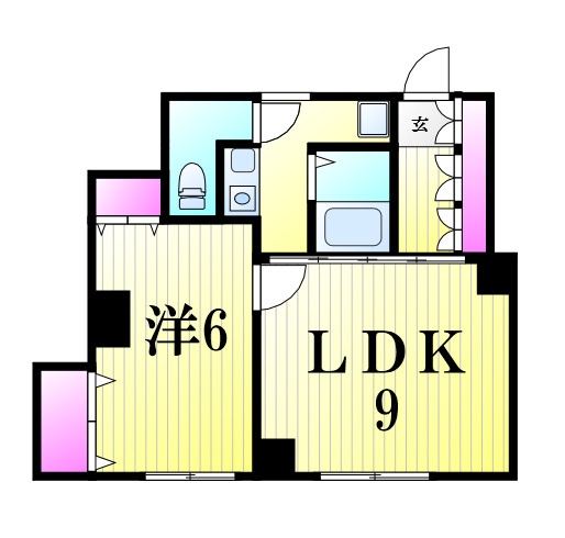 Ａｒｉｅｓ柏の間取り