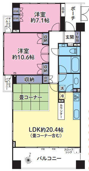 ウォルトンズコート長津田D棟