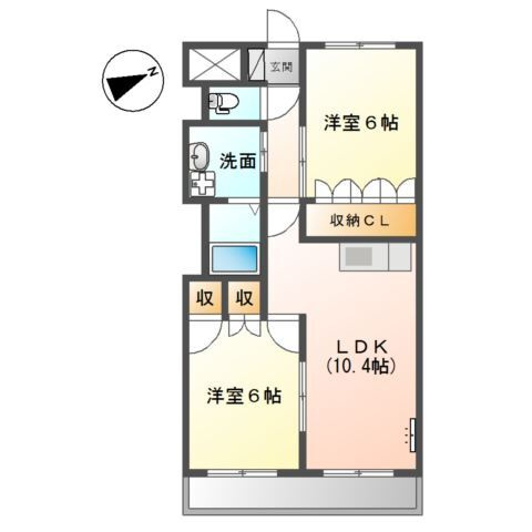 プライマリッツの間取り