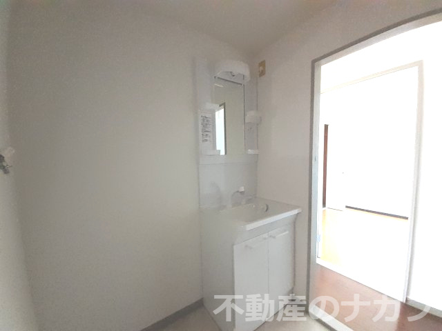 サンライズマンションの洗面所