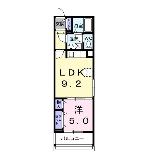 ヒカルサ尼崎若王寺の間取り
