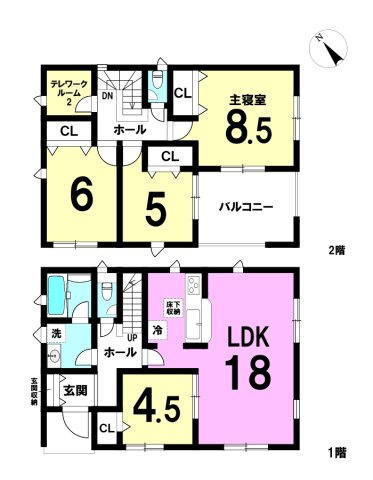 篠原町 第1の間取り|4LDKになります。
