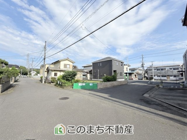 CRADLEGARDEN宇都宮市上戸祭第5の前面道路含む現地写真|前面道路の写真です。