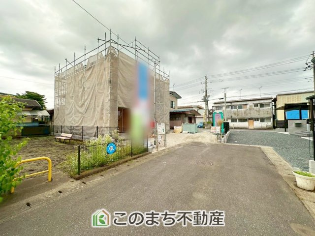 CRADLEGARDEN宇都宮市上戸祭第5の前面道路含む現地写真|前面道路含む現地写真