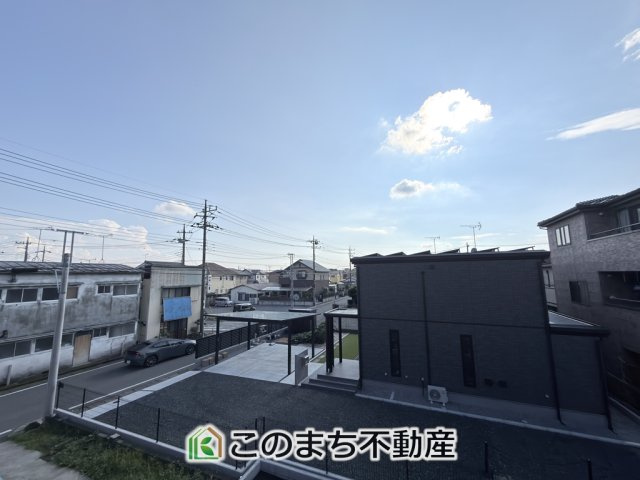 CRADLEGARDEN宇都宮市上戸祭第5の展望|バルコニーからの眺めです♪