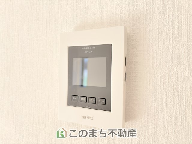 CRADLEGARDEN宇都宮市上戸祭第5の設備|モニタ付きインターホンで防犯面もしっかり安心♪