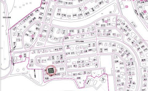 別府市スパランド豊海の地図