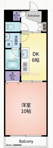 メゾンド梨花Ⅱの間取り
