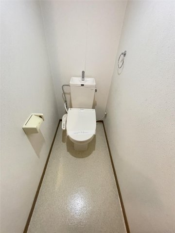 メゾンド梨花Ⅱのトイレ|シンプルで使いやすいトイレです