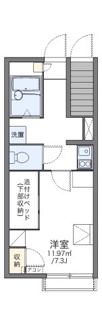 【間取り】 | レオパレスＬｕｍｉｅｒｅ元町Ⅱ | 代表的な間取のため実際の間取とは異なる場合があります