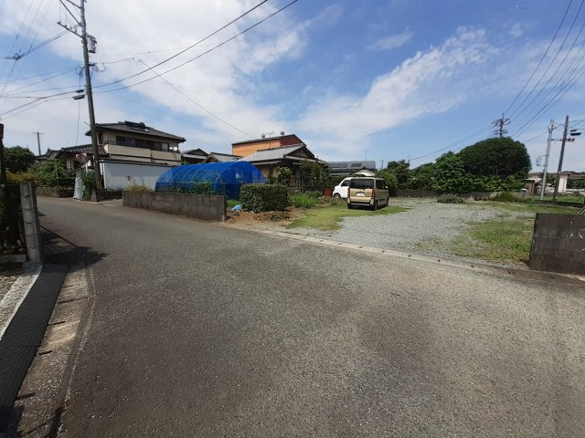 下益城郡美里町大沢水の売地の前面道路含む現地写真|西側道路