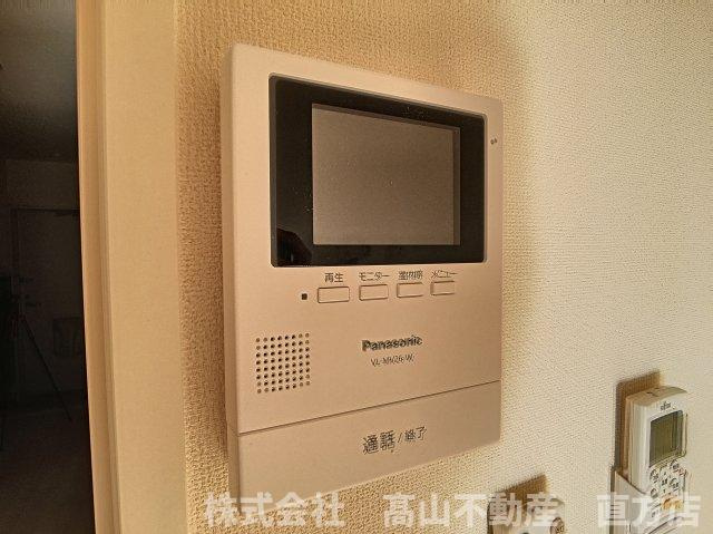 直方市大字感田のアパートのセキュリティ