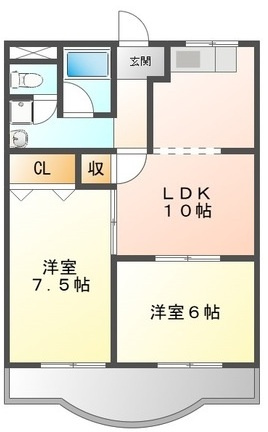 サンシャイン香久山の間取り