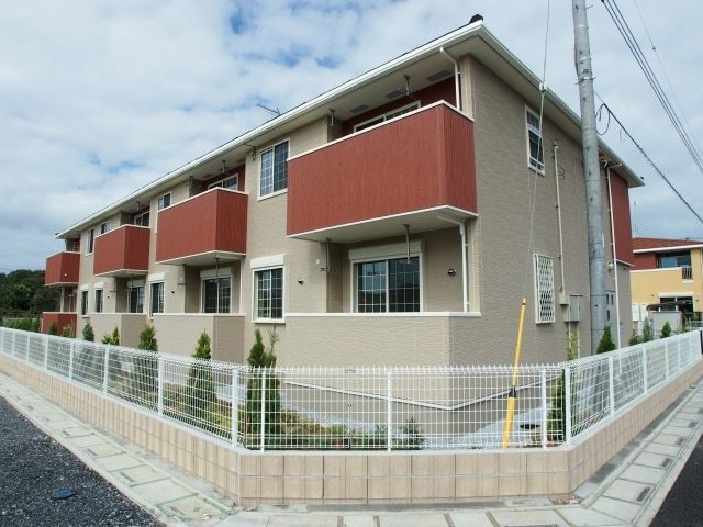 サンラティエⅠの外観|2階建て
