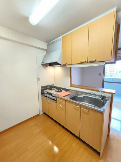 熊本市中央区水前寺３丁目の賃貸マンションのキッチン