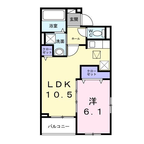 アルストロメリアⅤの間取り