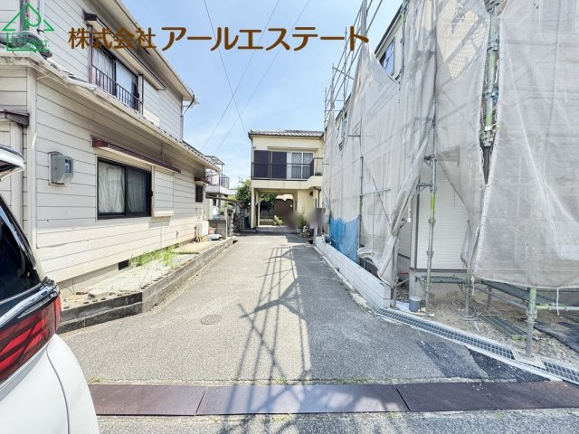 加古郡播磨町古田3丁目　　　山陽電鉄「別府駅」徒歩17分の前面道路含む現地写真